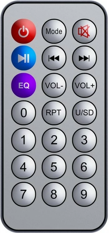 Prenosni zvočnik Defender Boomer, 65 W, Bluetooth, LED, črn