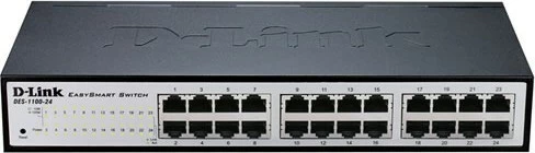 Preklopnik D-Link DGS-1100-24V2, 24 vrat, Gigabit, upravljan, za rack