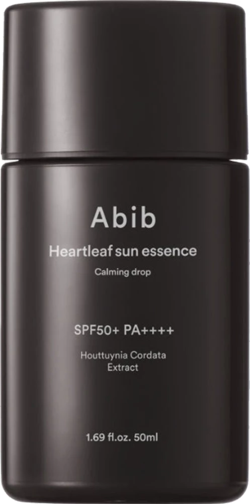 Esenca za obraz Heartleaf Sun Essence Calming Drop, Abib, SPF50+ PA++++, za ženske, 50 ml
