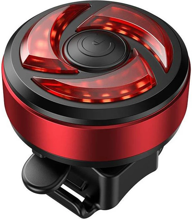 Zadnja luč za kolo Superfire BTL02, LED, 330 mAh, črno/rdeča