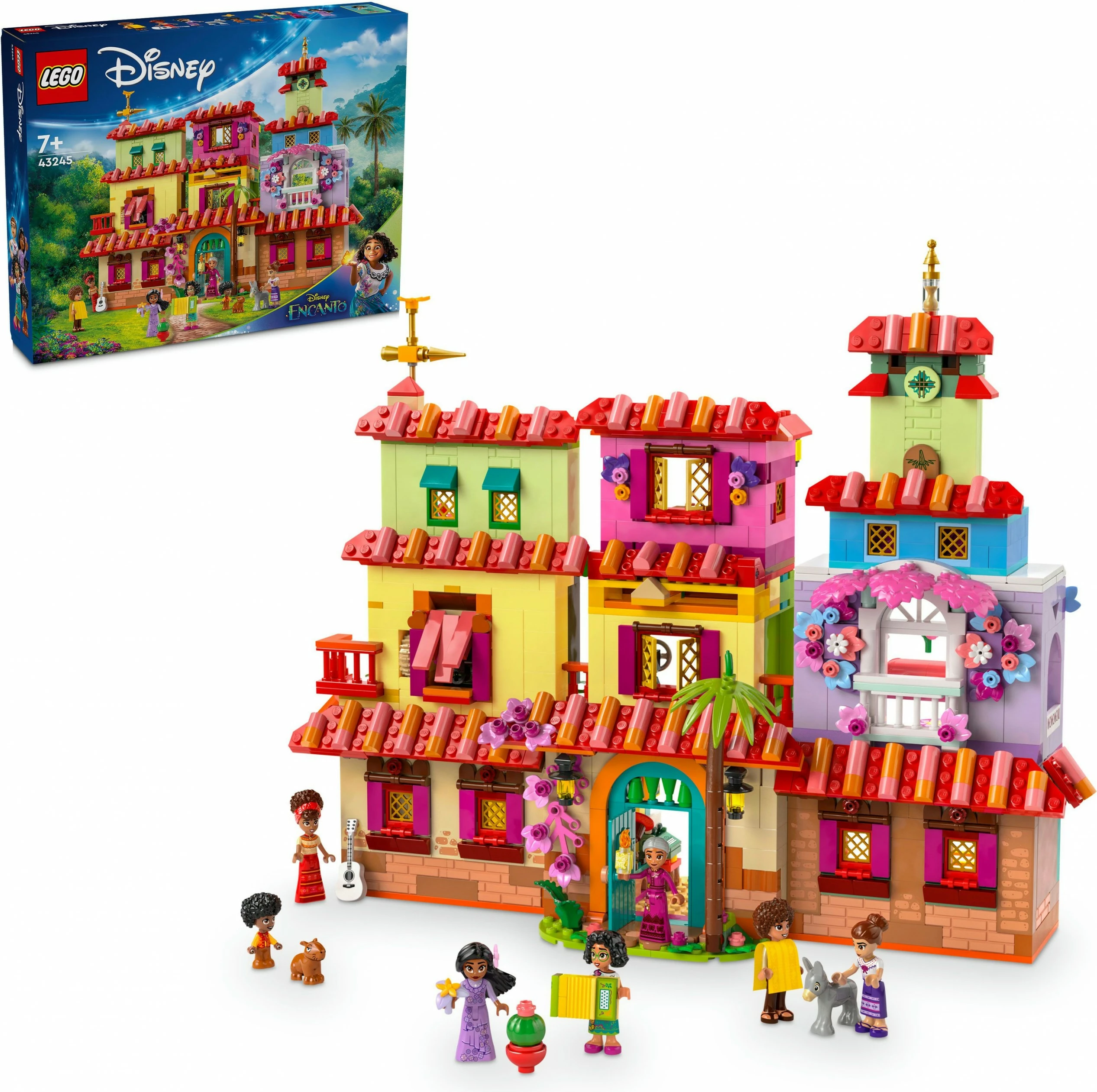 Svetla čarobna hiša Encanto, LEGO Disney 43245