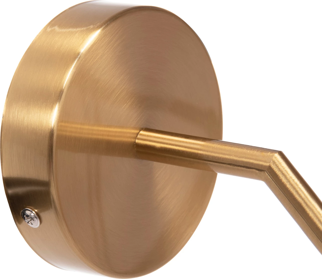 Stenska svetilka HOMY2 FH4471 kovinska osnova v zlati barvi-steklo [E27] 14.5x28x21Hcm