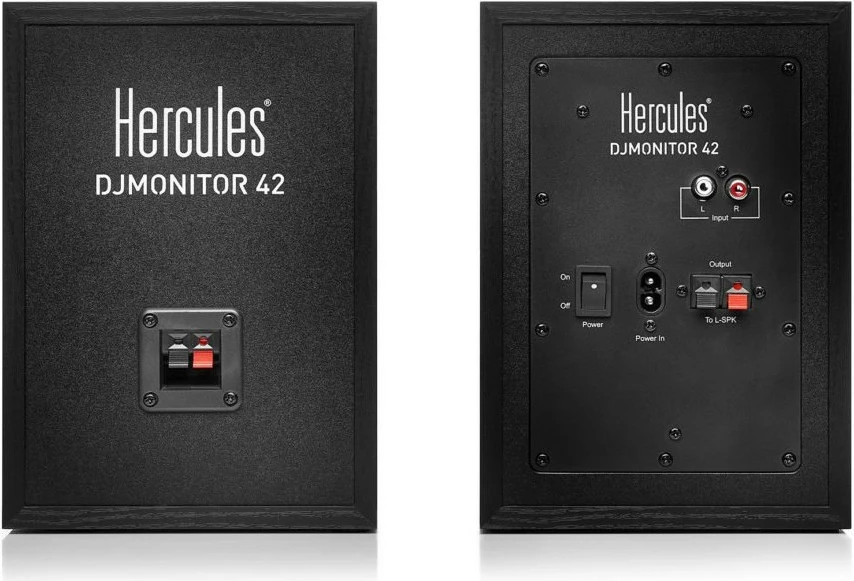 Zvočnik Hercules DJMonitor 42, 40 W RMS, 80 W PMPO, 4 palčni, črn