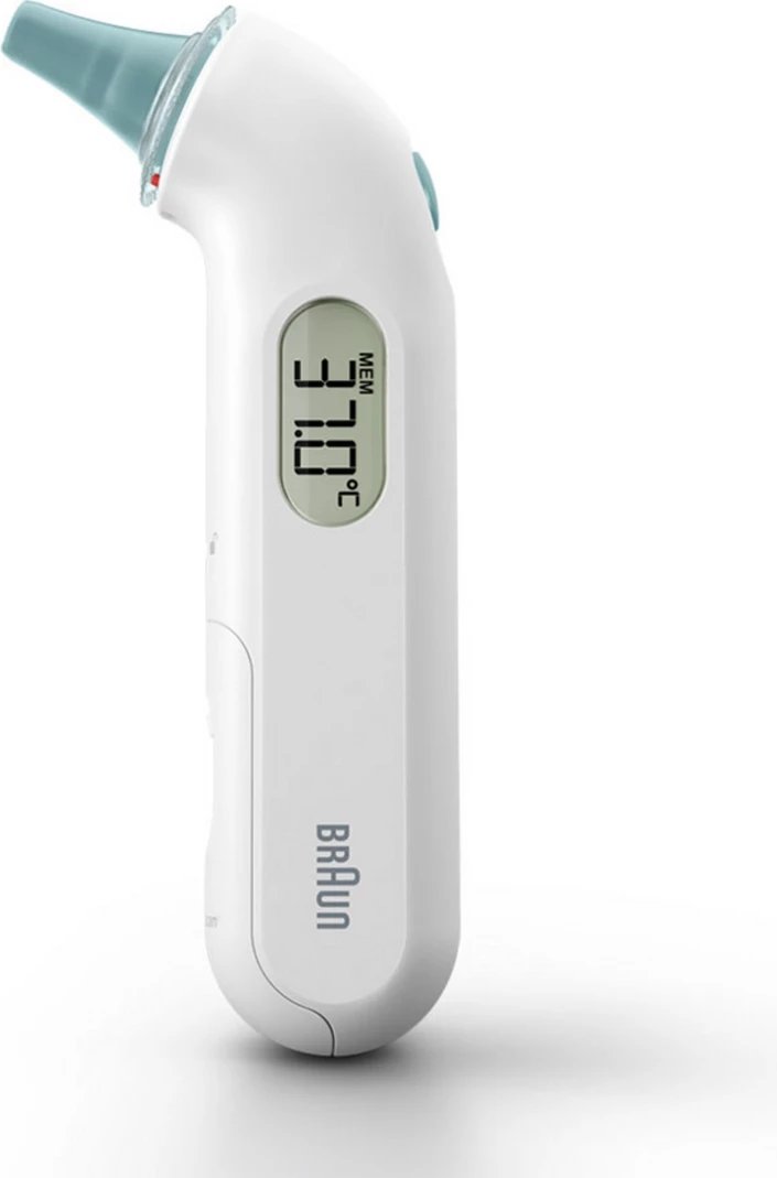 Digitalni klinični termometer za uho Braun IRT3030WE, bel