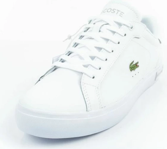 Klasika s stilom Lacoste Powertcourt, bele moške čevlje
