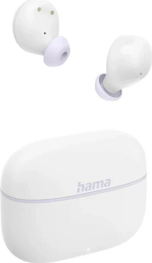 True Wireless in-ear slušalke Freedom buddy II Hama, Bluetooth 5.3, bele