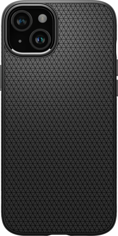 Zaščitni ovitek Liquid Air za iPhone 15 Plus, Spigen, mat črn