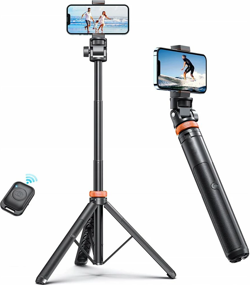 Selfie palica s trinožcem Tech-Protect L03S, Bluetooth, 148 cm, za pametni telefon, črna