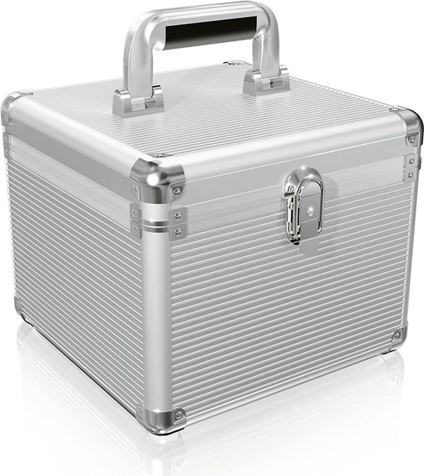 Ohišje za 10 HDD (2,5/3,5") ICY BOX IB-AC628, kovina/plastika, srebrno