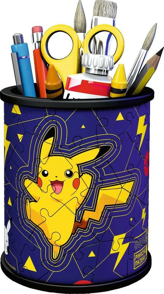 3D sestavljanka organizator Pikachu, Ravensburger, 57 delov, Pokemon