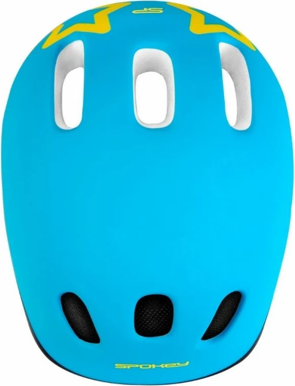 Otroška kolesarska čelada Spokey Stars Jr, modra, 52–56 cm
