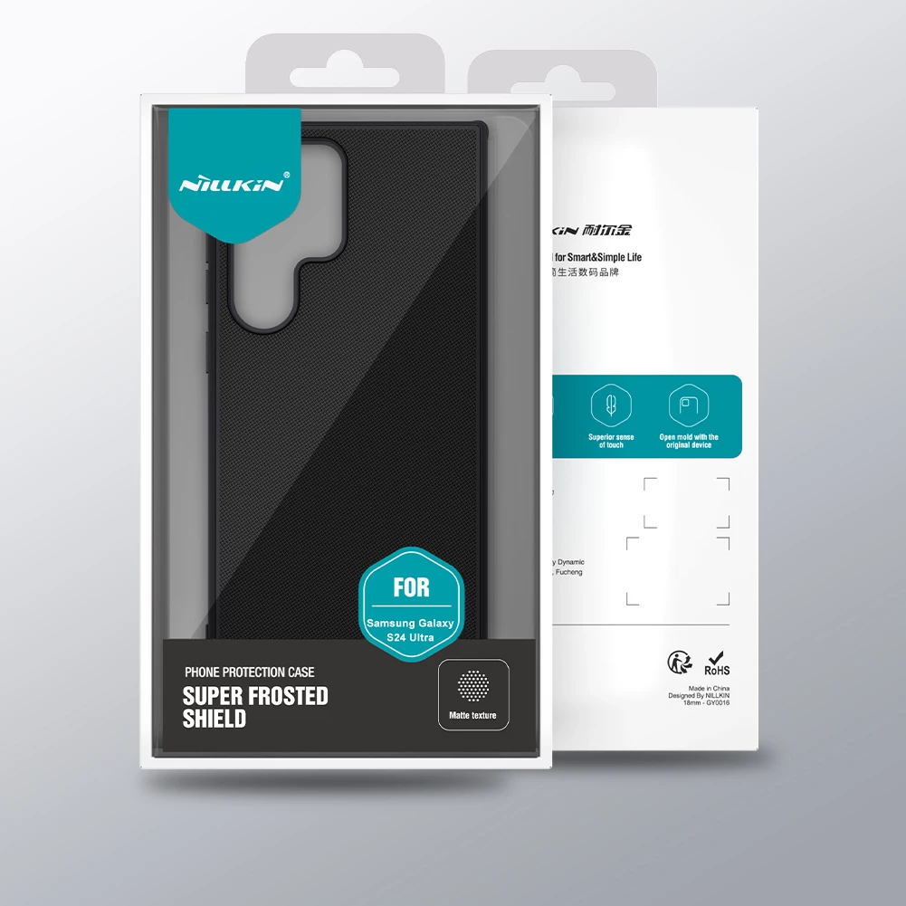 Zaščitna prevleka Super Frosted Shield Pro za Samsung Galaxy S24 Ultra, Nillkin, modra