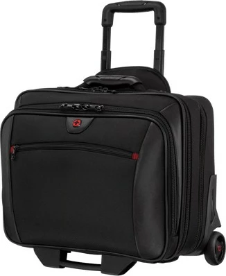 Torba za prenosnik 17'' z vozičkom, Wenger Potomac, črna