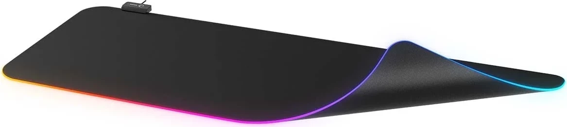 Podloga za miško Rampage MP-24 RGB, XL, črna