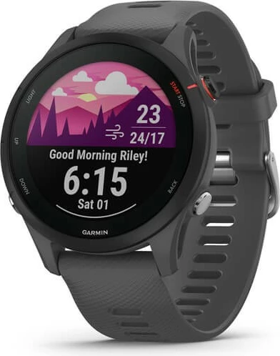Pametna športna ura Garmin Forerunner 255, 4GB, GPS, zaslon 1,3", siva