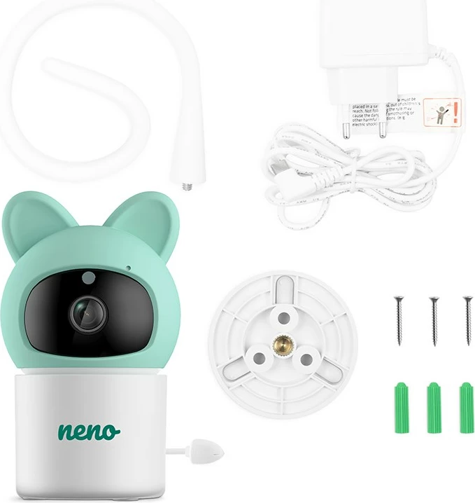 Monitor za dojenčke, IP‑Wi‑Fi, s kamero, mint, Orso