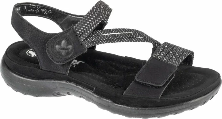 Sandali, Rieker, črni