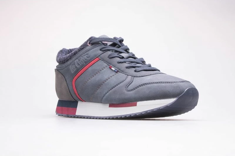 Visoke čevlje, Lee Cooper, moški, sivi