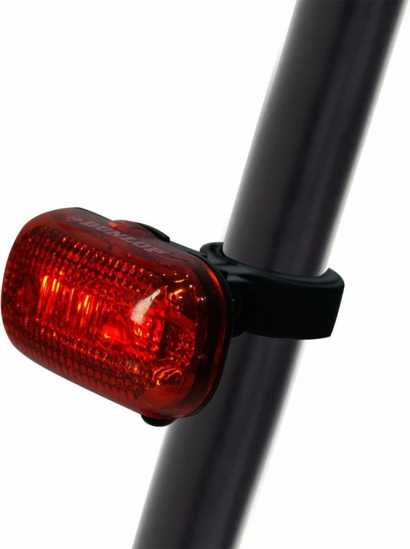 Set luči za kolo Dunlop, univerzalen, črn