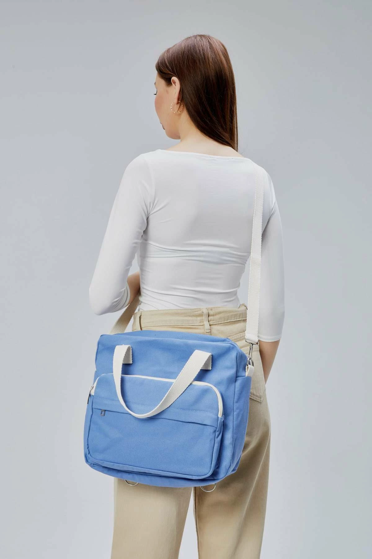 Tote torba modre barve, Zoozie Bags, 2388