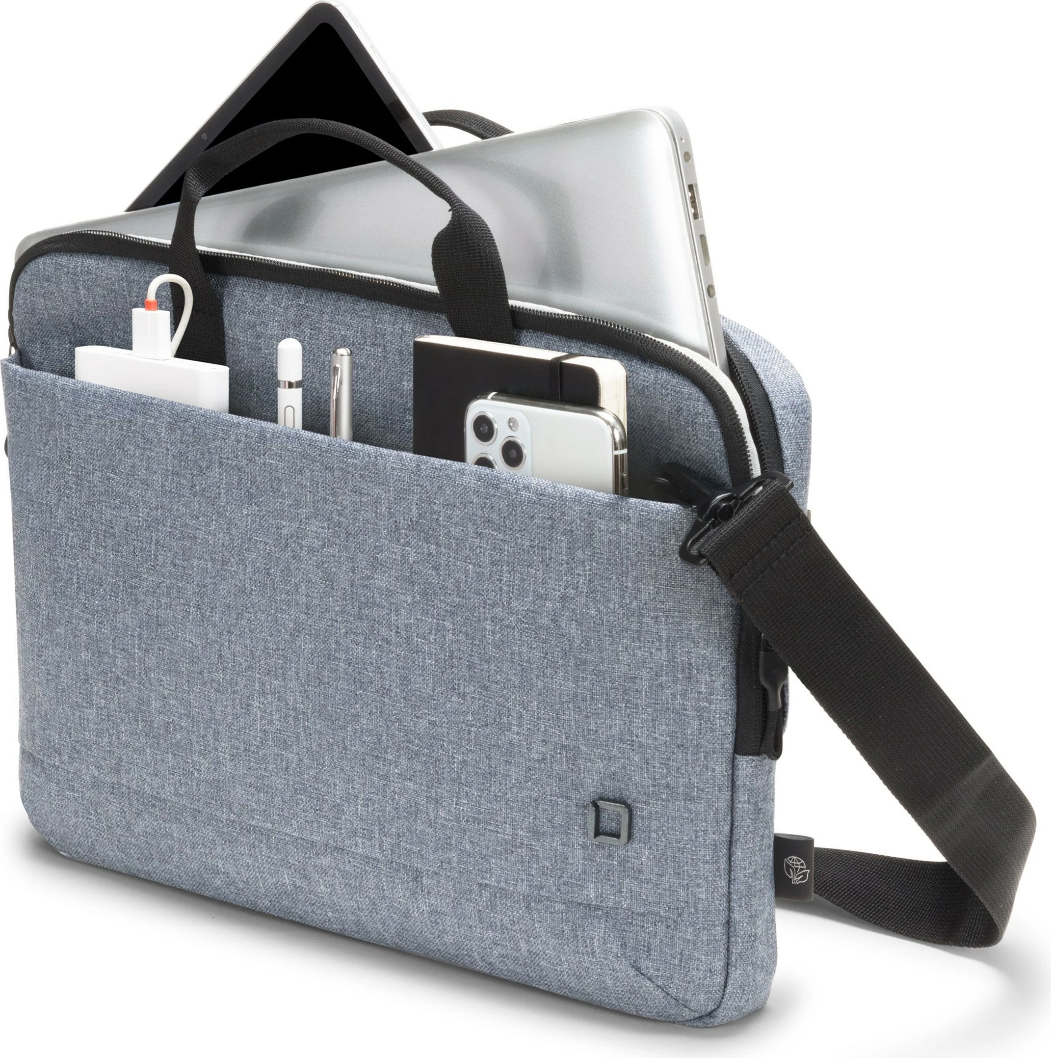 Tanek ekološki ovoj za prenosnik DICOTA Slim Eco MOTION 10-11,6", moder