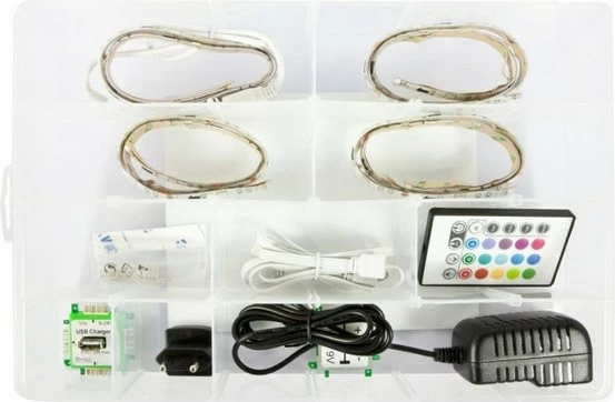 RGB set luči Brick’R’knowledge ALLNET, z večbarvnimi LED