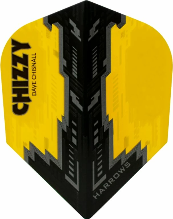 Darts (mehke konice) Harrows Chizzy Brass Softip, črno-rumene