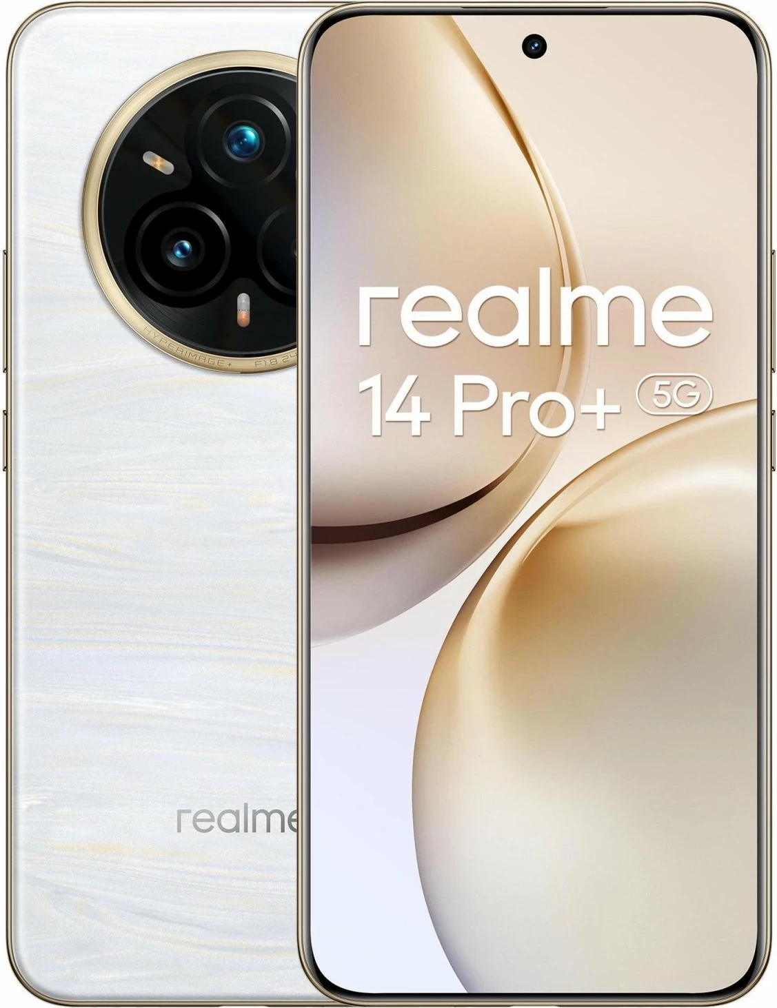 Pametni telefon 5G, Realme 14 Pro+ 12/512GB, Pearl White