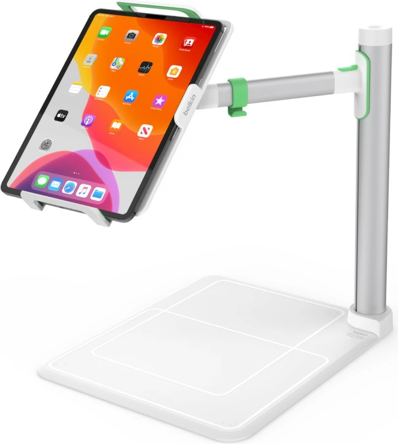 Univerzalno stojalo za tablični računalnik Belkin EDC001, za tablico 7–12,9 inč, belo
