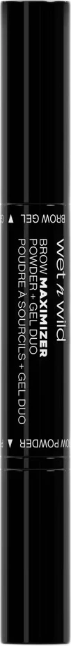 Puder in gel za obrvi Brow Maximizer Powder + Gel Duo, Wet n Wild, Nevtralno rjava 4,3 ml