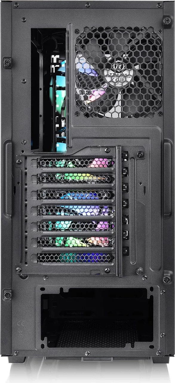 Srednje velika ohišje Thermaltake V350 TG ARGB Air, Midi Tower, PC, črno