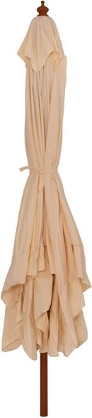 Profesionalni dežnik 4x4m z lesenim okvirjem FH6023 Bež