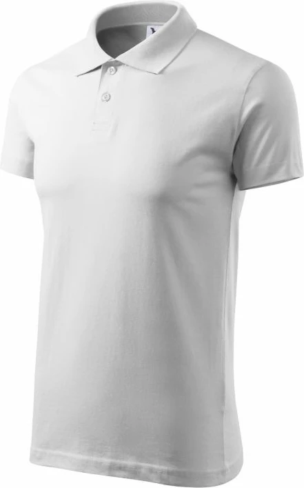 Polo majica Malfini za moške, bela