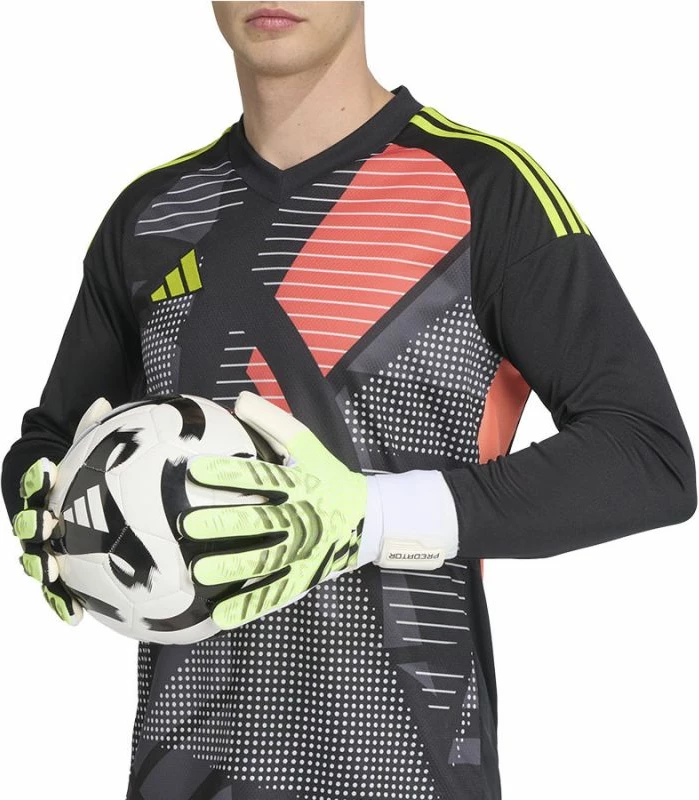 Rokavice za vratarje, adidas Predator GL COM, rumene, moške