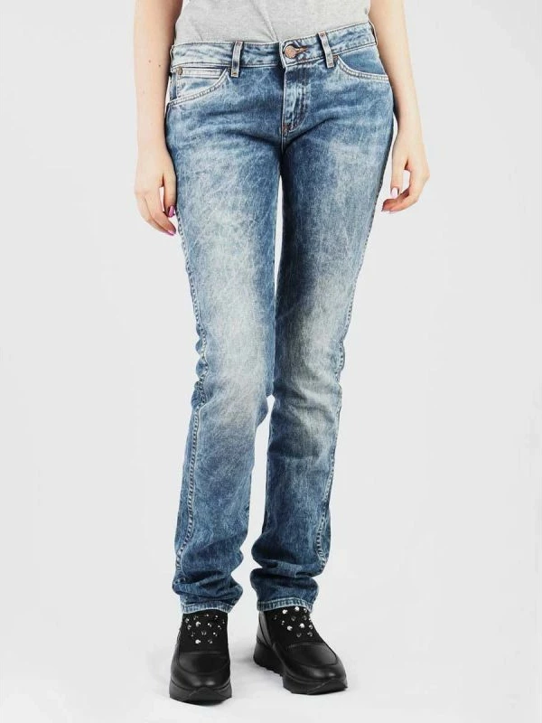 Hlače Wrangler Molly za ženske, nizki pas