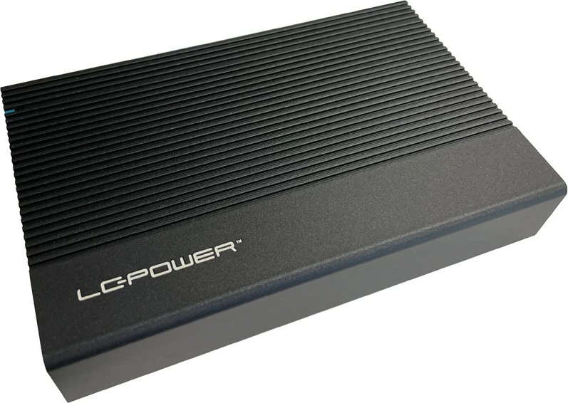 Zunanji ohišje za 3,5" LC-Power LC-35U3-C, HDD/SSD, SATA II/III, 6 Gbit/s, USB, črn
