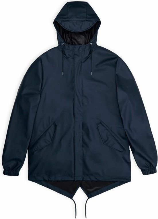 Fishtail jakna, Rains, modra