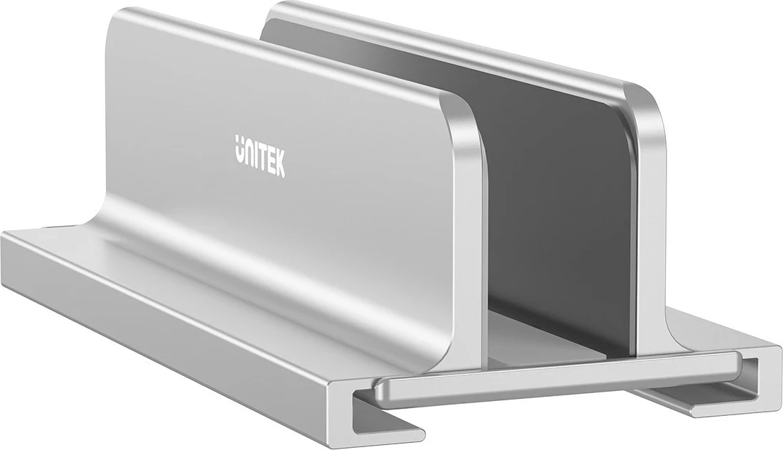 Stojalo za prenosnik Unitek, aluminij, sivo