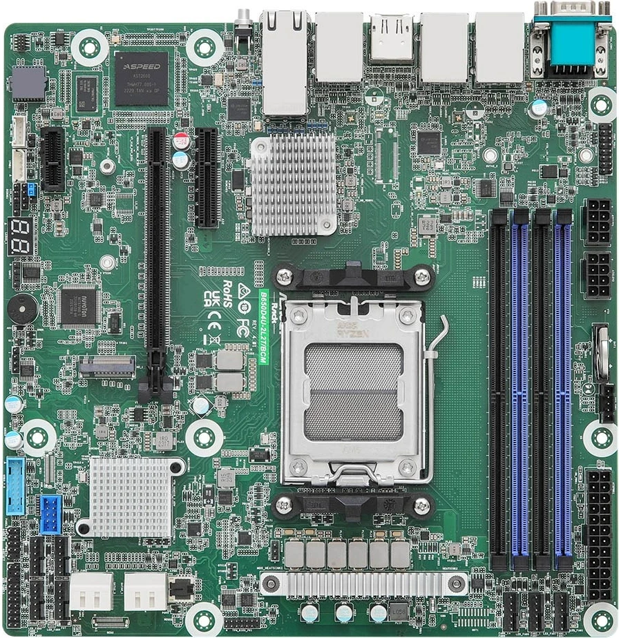 Matična plošča Asrock B650D4U-2L2T/BCM, Socket AM5, micro ATX