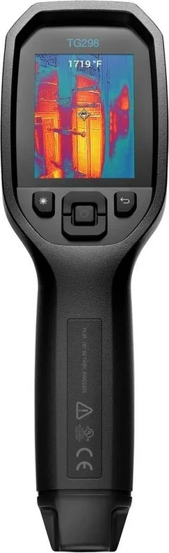 Termalna kamera FLIR TG298, LCD zaslon 2,4", 8 GB, črna