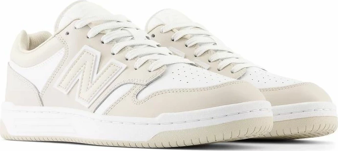 Moške atlete, New Balance M BB480LBB, bele in rožnate