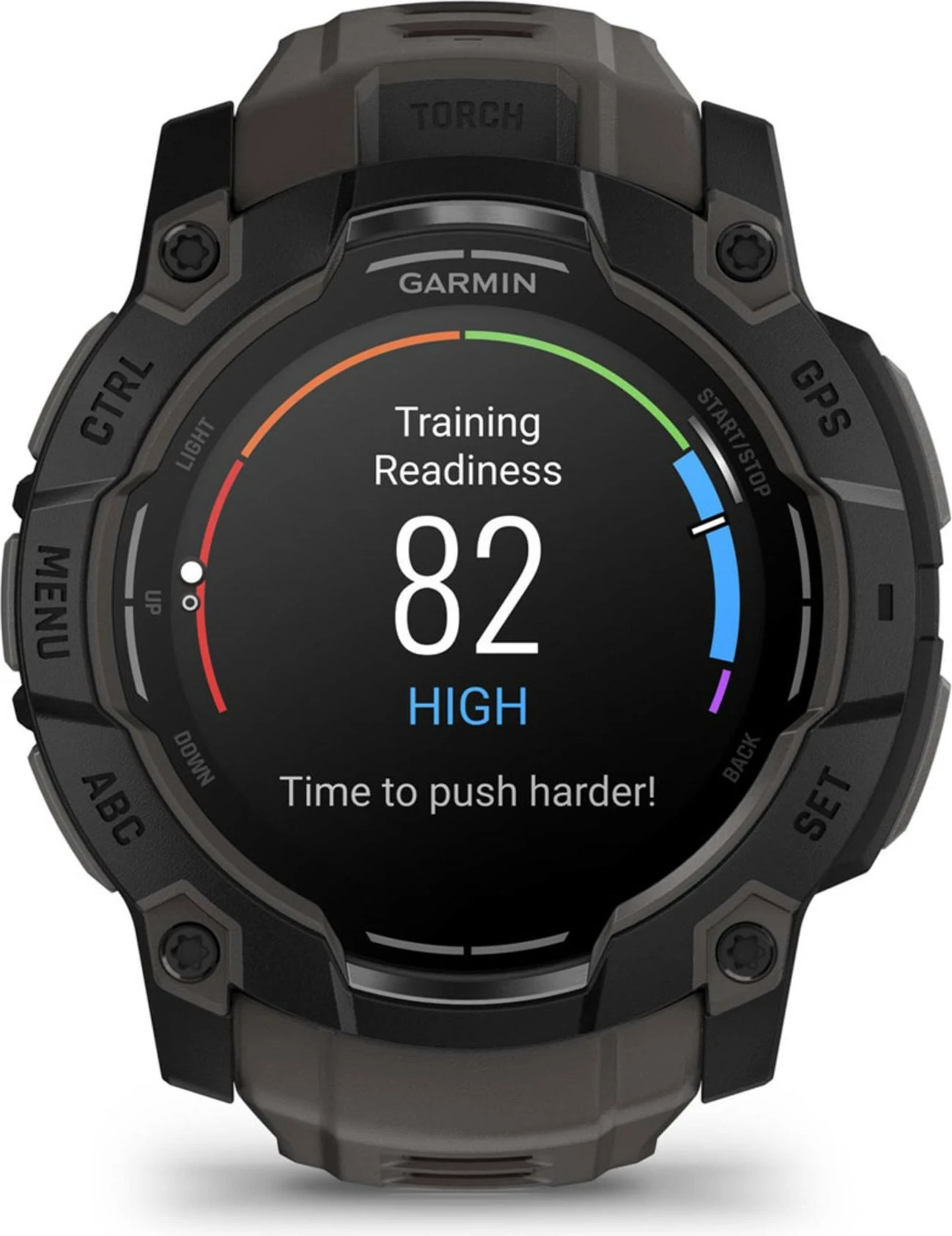 Pametna ura z AMOLED zaslonom Garmin Instinct 3, 4 GB, GPS, črna