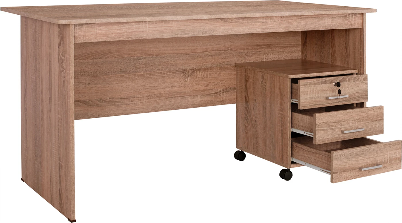 Pisarniški komplet 2 kosa Office & Cabinet v barvi Sonama FH10337.02