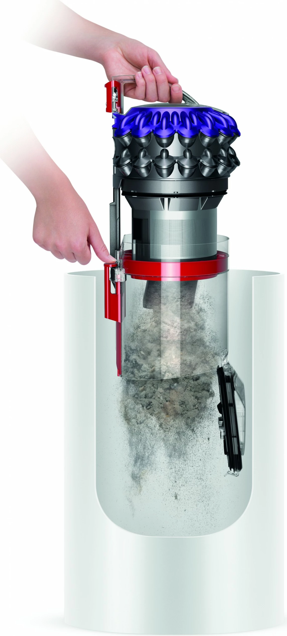 Sesalnik Big Ball Parquet 2 Dyson, 600 W, 1,5 L, srebrna/vijolična