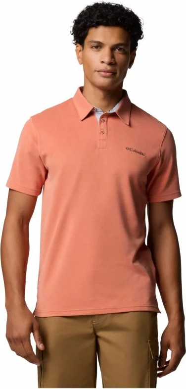 Polo majica za moške Columbia, oranžna
