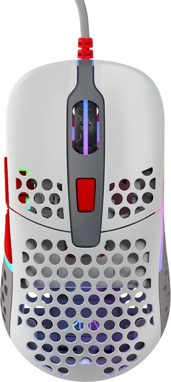 Optični miš, Cherry XTRFY M42, USB Type-A, 16000 DPI, večbarvna