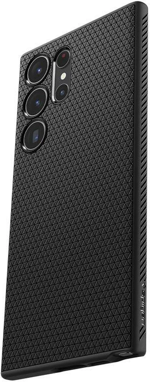 Ovitek Spigen Liquid Air za Samsung Galaxy S23 Ultra, mat črn