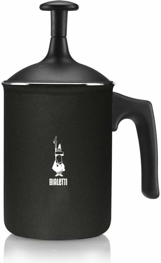 Ročni penilec mleka Tutto Crema Bialetti, 0,33 L, črn