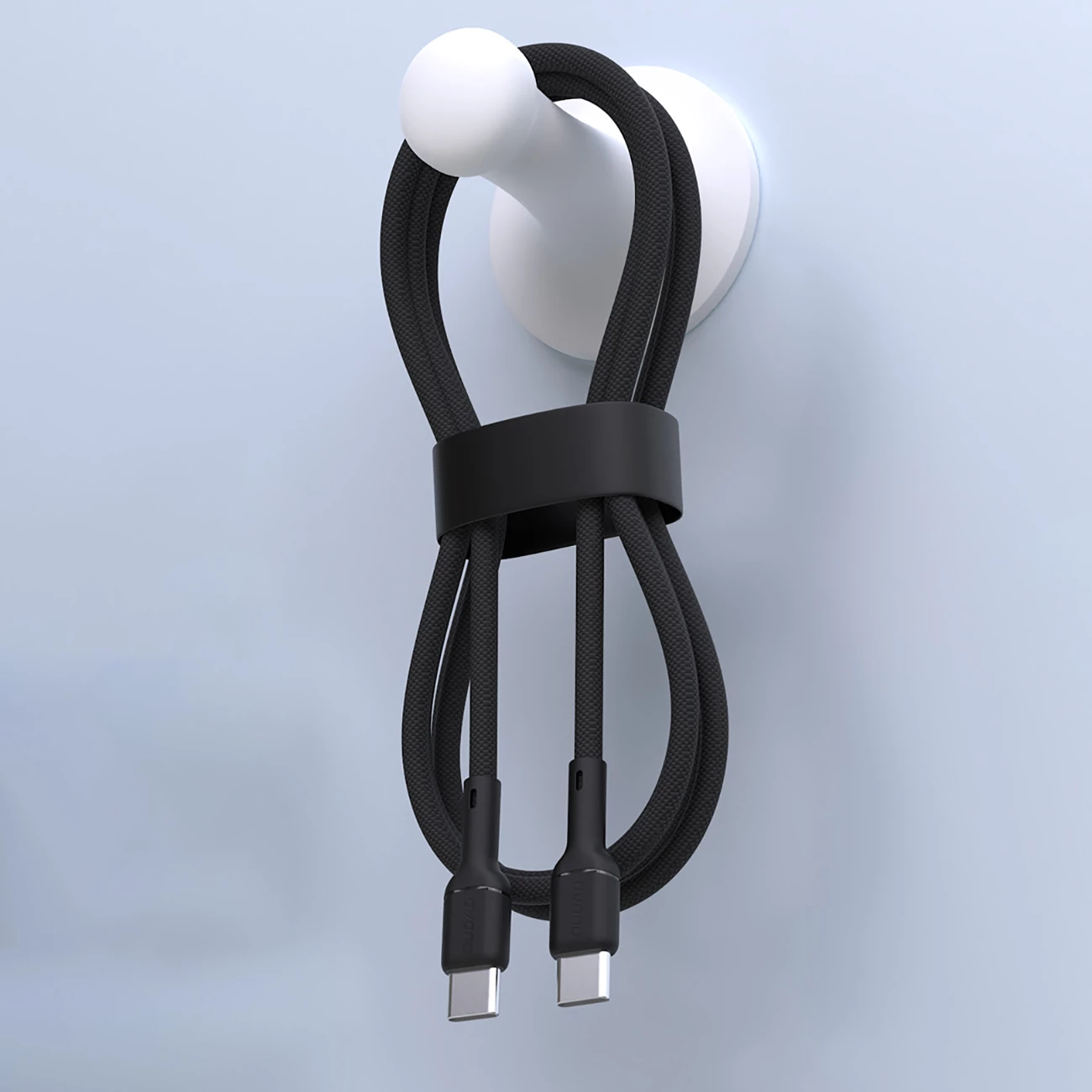 Kabel USB-C na USB-C, 2 m, 65 W, črn Dudao L9C