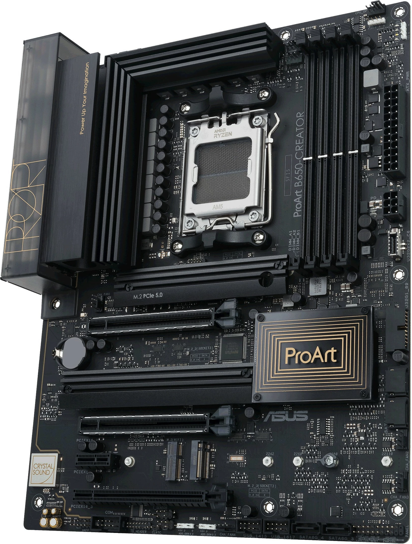 Napredna matična plošča ProArt B650-Creator ASUS, AMD Socket AM5, DDR5-SDRAM, 128 GB